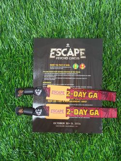 ESCAPE HALLOWEEN GA TICKETS
