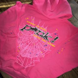 Sp5der P*nk Hoodie