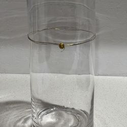 Clear Glass Vase