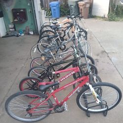Huge Bike Sale $40 A Piece Take Your Pic BMX Mountain Road Cruisers