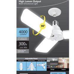 LED Folding Light. Covers More. New!