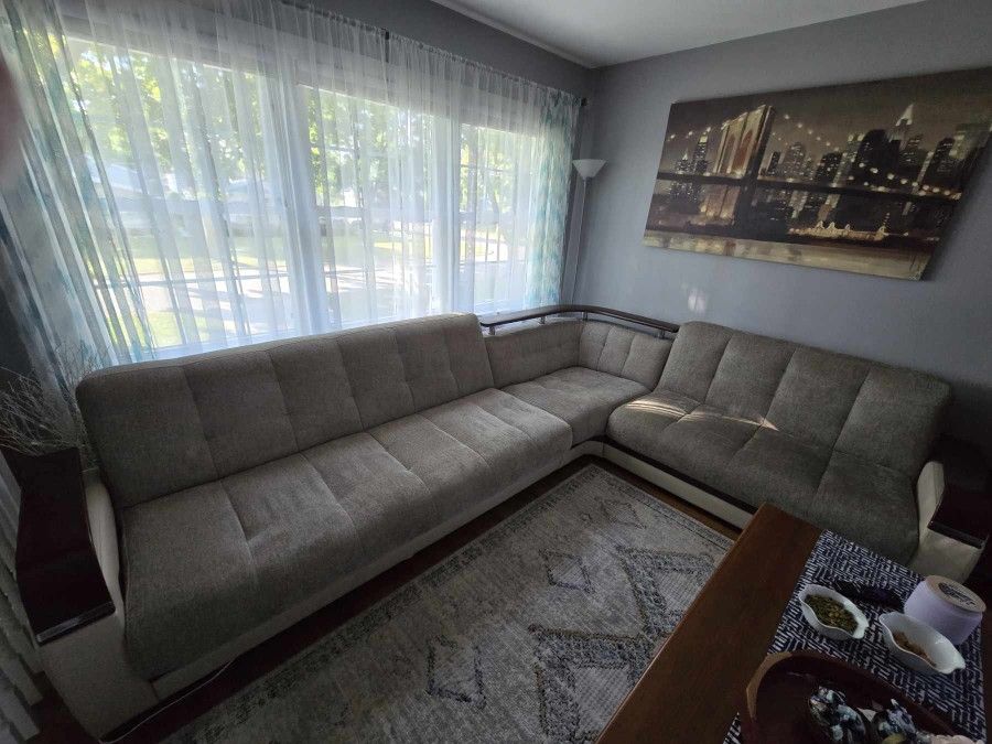 Corner Sleeper Sofa 120" X 95"