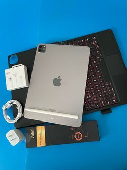 Apple IPad Pro 11” 4th Generation (2022 Model / M2 chip ) 128GB with Keyboard, pen & Accessories (256gb /512GB)