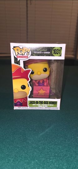 Funko Pop! Television Simpsons Treehouse of Horror Jack-in-the-Box Homer #1031
