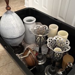 Candles And Vases 