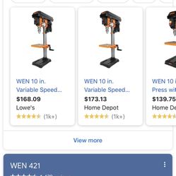 Wen Variable Speed Drill Press