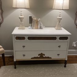 Farmhouse Up cycled Antique Dresser Buffet