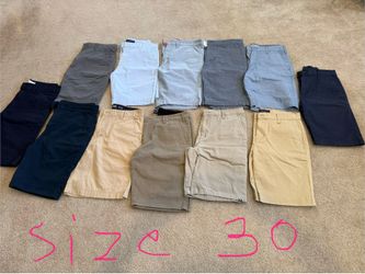 Men shorts size 3o in great condition $5 each