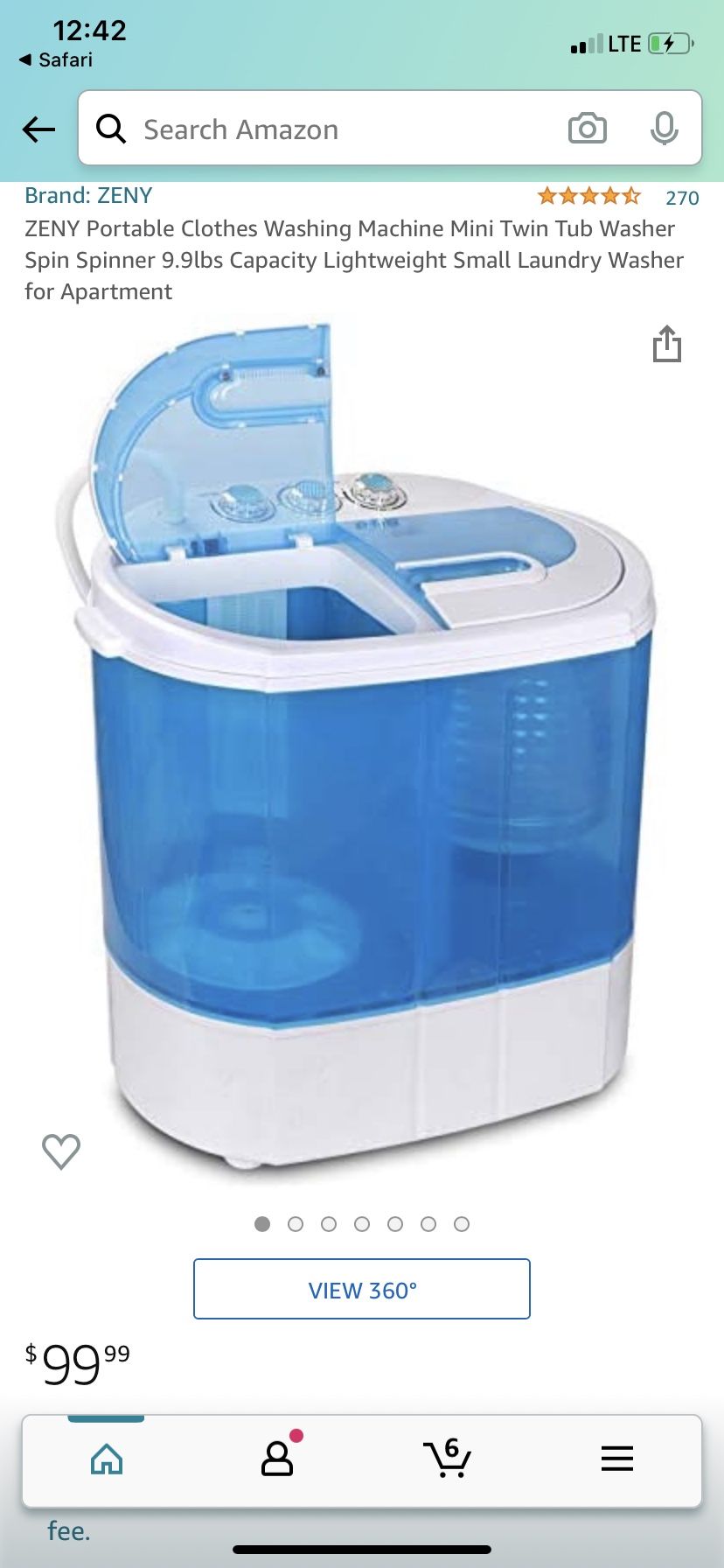 New Portable Washer