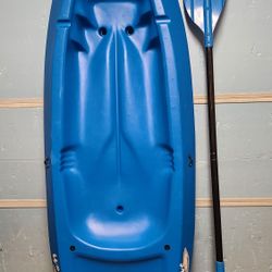 Kayak With Matching Paddle