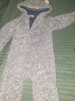 Soft fluffy  snow suit