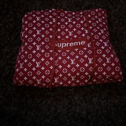Supreme x Louis Vuitton Box Logo Hooded Sweatshirt 