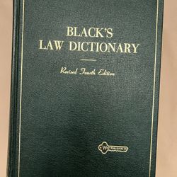 Black’s Law Dictionary Revised Fourth Edition