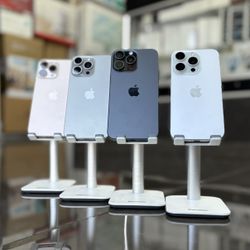 iPhone 15 Pro Max & iPhone 16 Pro Max ; (Take It Home In Payments/ llévalo a casa en pagos 