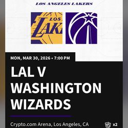Laker tickets for tonight’s game