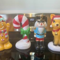 Christmas 12 Inch Blow molds.