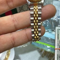 Rolex 26 Mm Dos Tono Oro 18k