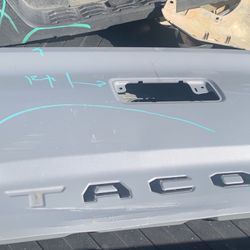 2019 Tacoma Tailgate, And Bumper
