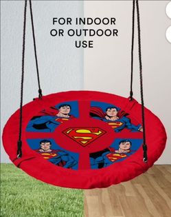 Superman 40” Saucer Tree Swing