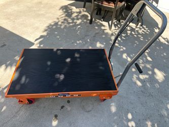 Professional high-quality lift 60" cart 770 lbs platform 20" by 32" like brandnew 100% good