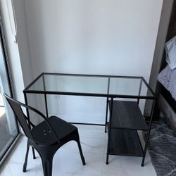 Black Desk For Office 