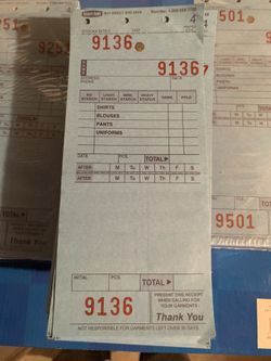 Invoice forms with copies