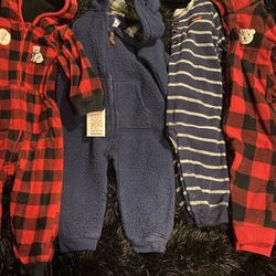 12 Month Fleece Outfits 