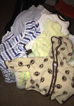 3-6 months baby boy onesies. Gap hooded beach onesie and brown with footballs adorable hoodie