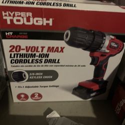 20-Volt Lithium-Ion Cordless Drill