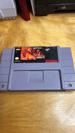 Super Nintendo / SNES - Lion King