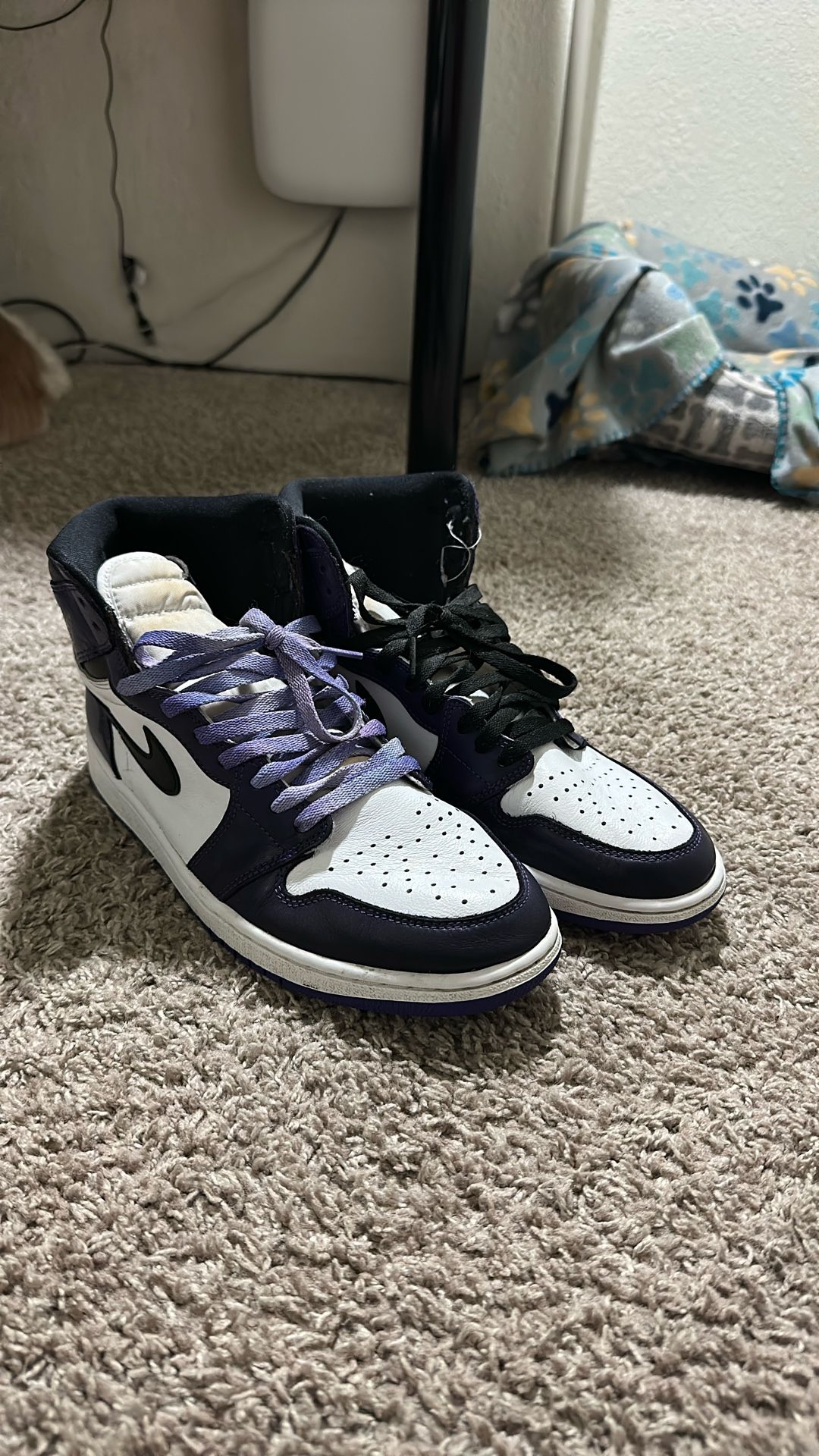 Jordan 1 Court Purples