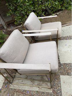 Restoration Hardware 2 chairs