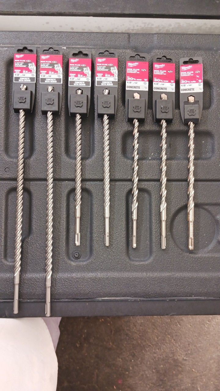 Milwaukee Concrete Drill Bits