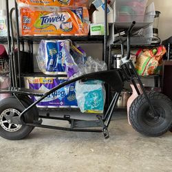 Stanked Out Skreeetched, Lowered, Seat Lowered, custom Fork Motovox Mini Bike!