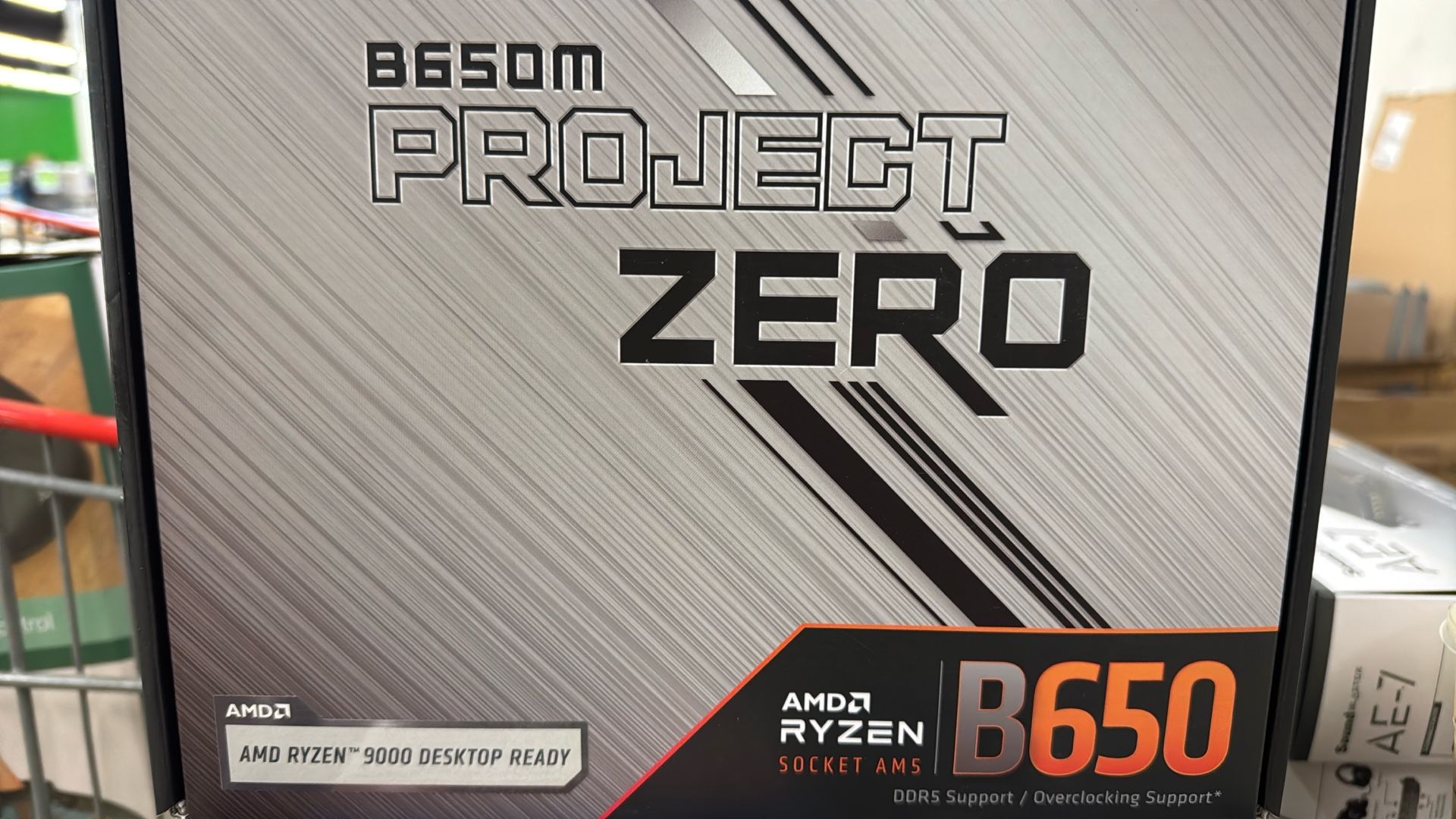 B650M PROJECT ZERO MOTHERBOARD