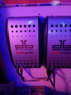 Pair of Polk audio crossovers