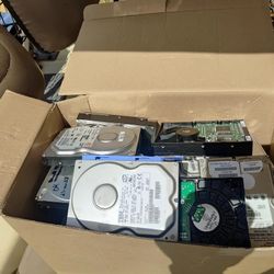 150 PC Computer Hard Drives For Recycling Or Parts
