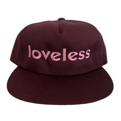 Maroon Pink My Bloody Valentine Loveless Adjustable SnapBack Hat 