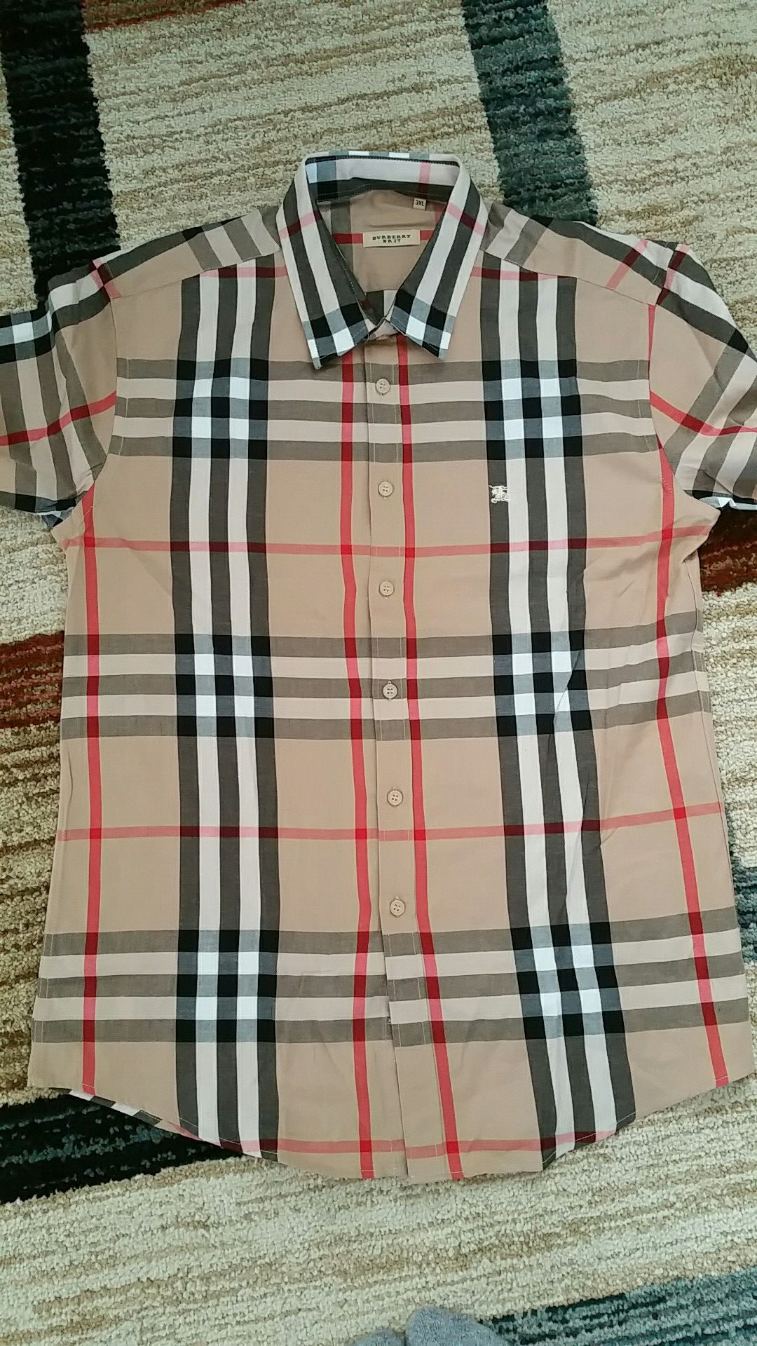 Burberry men's shirt size L