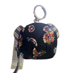 Vera Bradley Anthropologie Classic Mini Bear Bag Charm Diamond Patchwork New