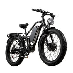 New Burchda Fat Tire Electric Bike