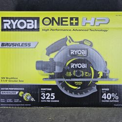 Ryobi Brushless 18V Circular 7-1/4" Saw - Tool Only