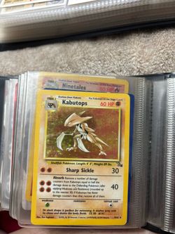 Kabutops 90s Pokemon Card 