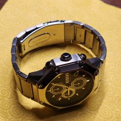 Stainless Steel Men's Watch, Quartz