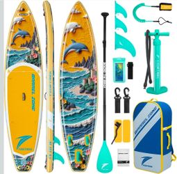 BRAND NEW INFLATABLE PADDLE BOARD