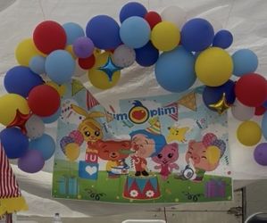 Plim Plim Birthday Banner