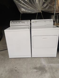 SET KENMORE 700 SERIIE WASHER AND DRYER GAS  VERY GOOD WORKING