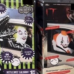Halloween Car Buddy Beetlejuice It Clown Pennywise 