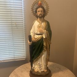 Nuevo San Judas Hecho De Resina 