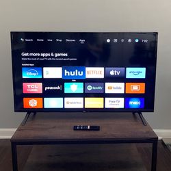 TCL 40” HD Smart TV with Google TV